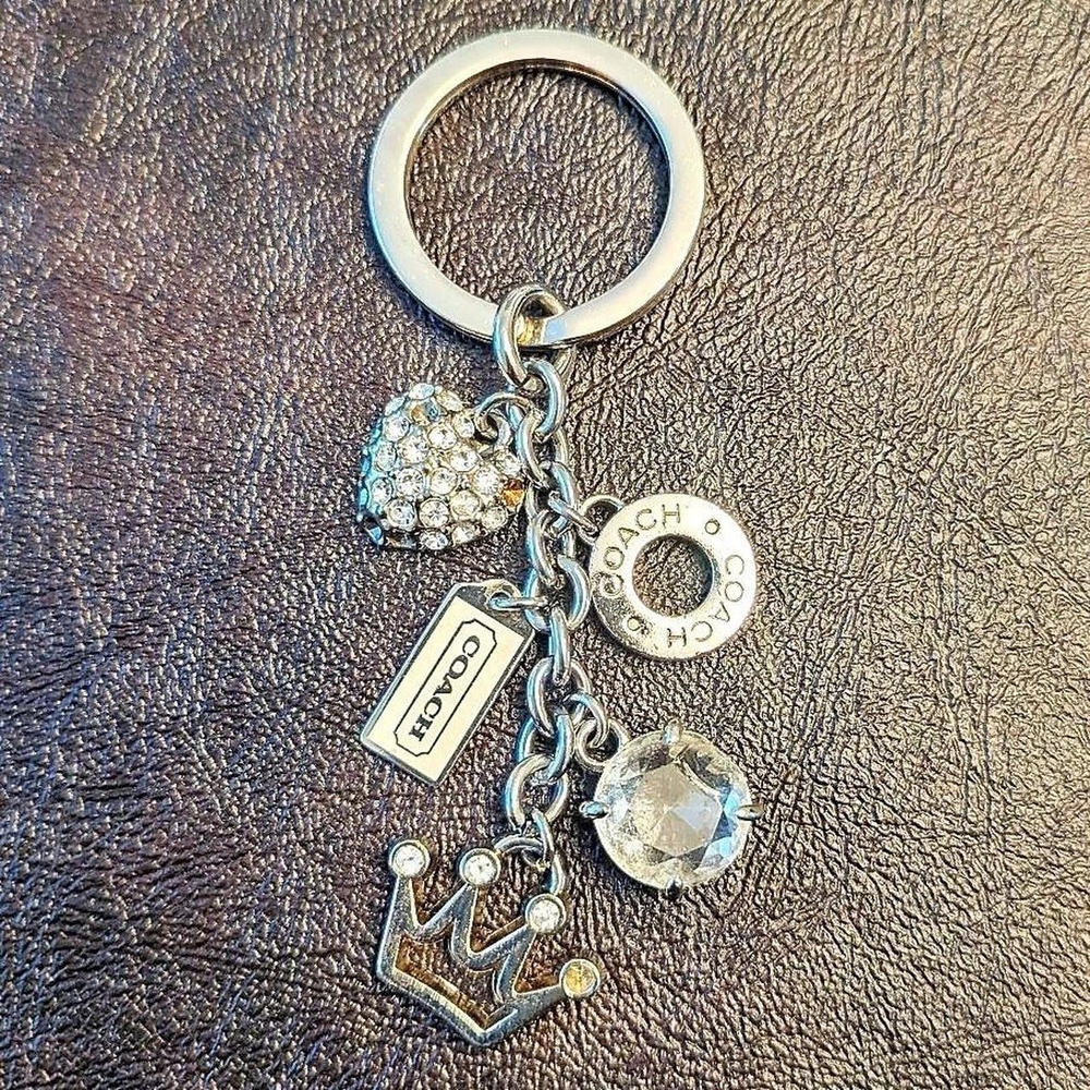 Vintage Y2K Coach Silver Keychain - Picture 5 of 9